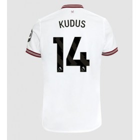 West Ham United Mohammed Kudus #14 Borta Kläder 2023-24 Kortärmad